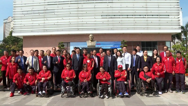 Đoàn thể thao người khuyết tật Việt Nam quyết tâm vượt lên chính mình vì màu cờ, sắc áo