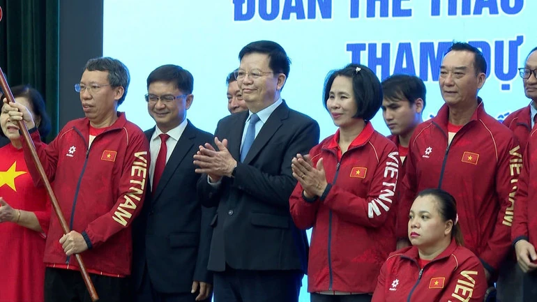 Đoàn thể thao người khuyết tật Việt Nam quyết tâm vượt lên chính mình vì màu cờ, sắc áo