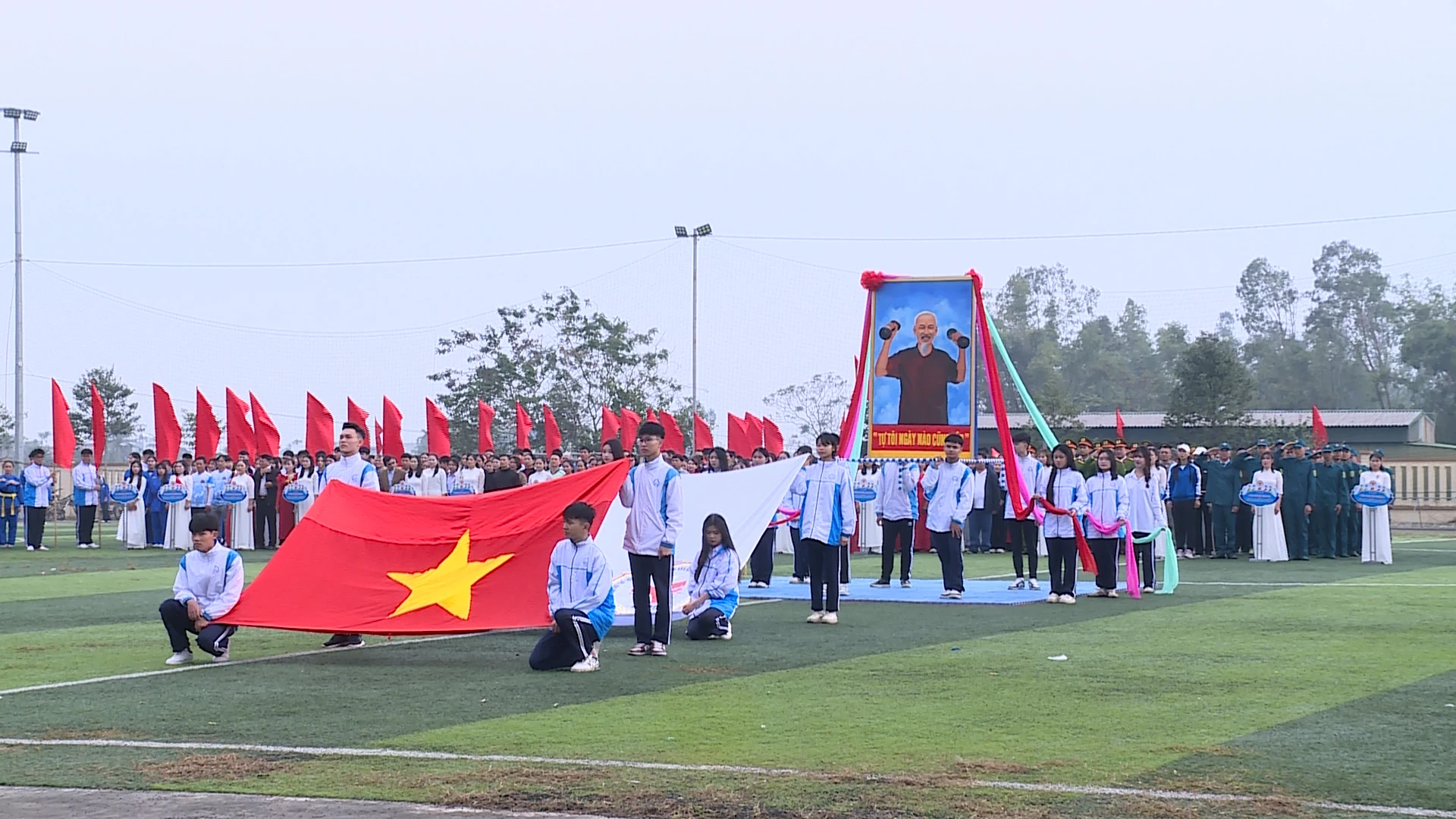 Sôi nổi Đại hội TDTT phường Nam Sầm Sơn năm 2025