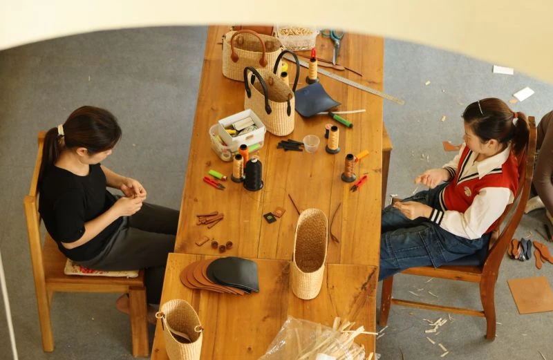 Giấc mơ ở làng nghề cói