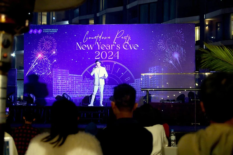 Khoảnh khắc Countdown đón năm mới tại Thanh Hóa