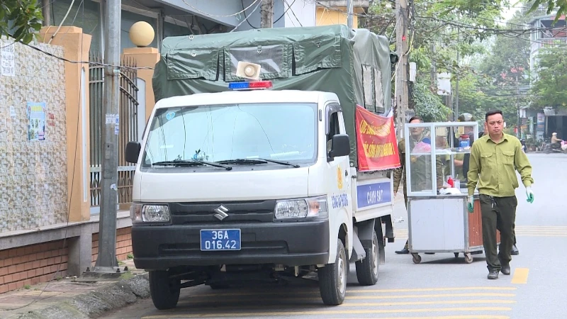 Phường Sầm Sơn: Triển khai cao điểm thiết lập trật tự công cộng, trật tự đô thị