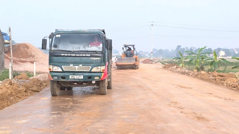 Đẩy nhanh tiến độ các công trình, dự án trọng điểm trên địa bàn xã Kim Tân