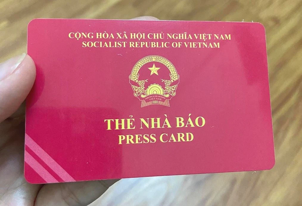 Gia hạn thời gian sử dụng Thẻ nhà báo kỳ hạn 2021-2025 đến hết ngày 31/3/2026