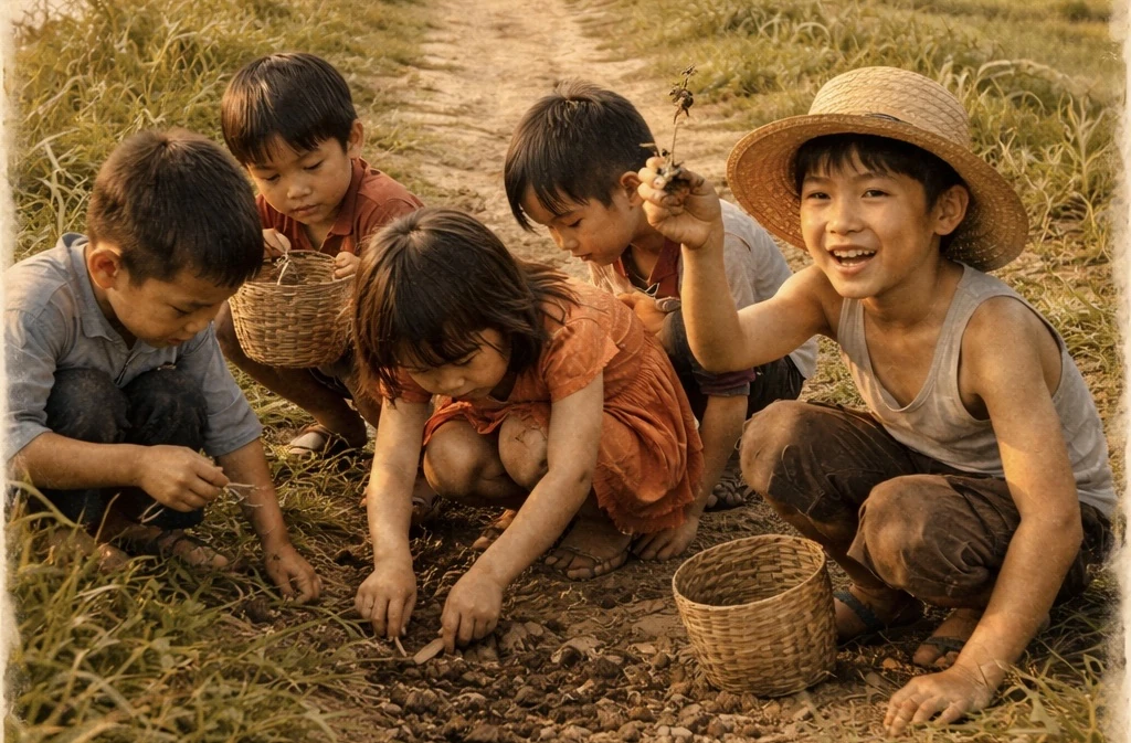 Tuổi thơ bay dọc triền đê