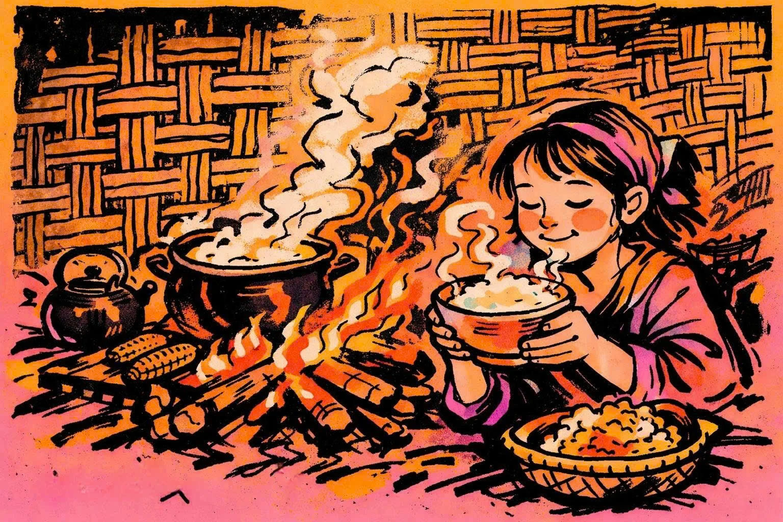 Cơm sôi bớt lửa