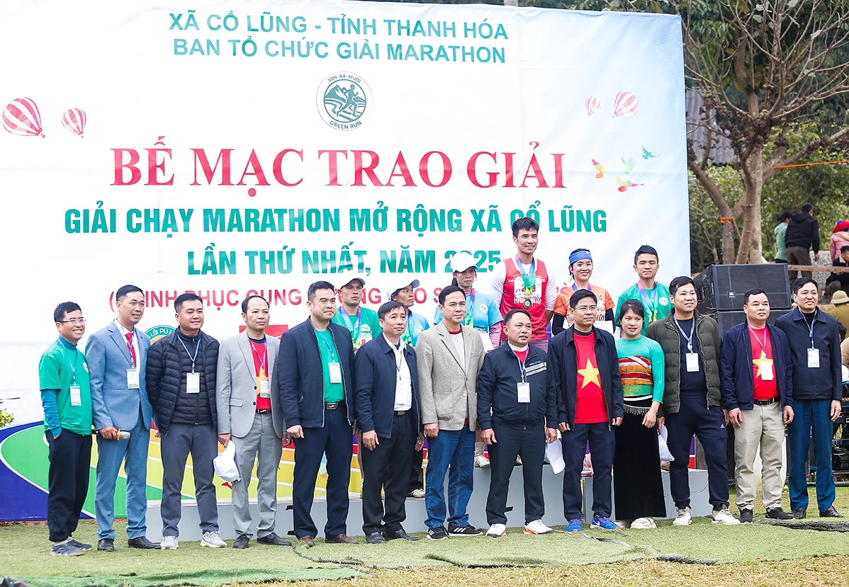 Sự kiện thể thao kết hợp du lịch lần đầu tiên được tổ chức tại xã Cổ Lũng