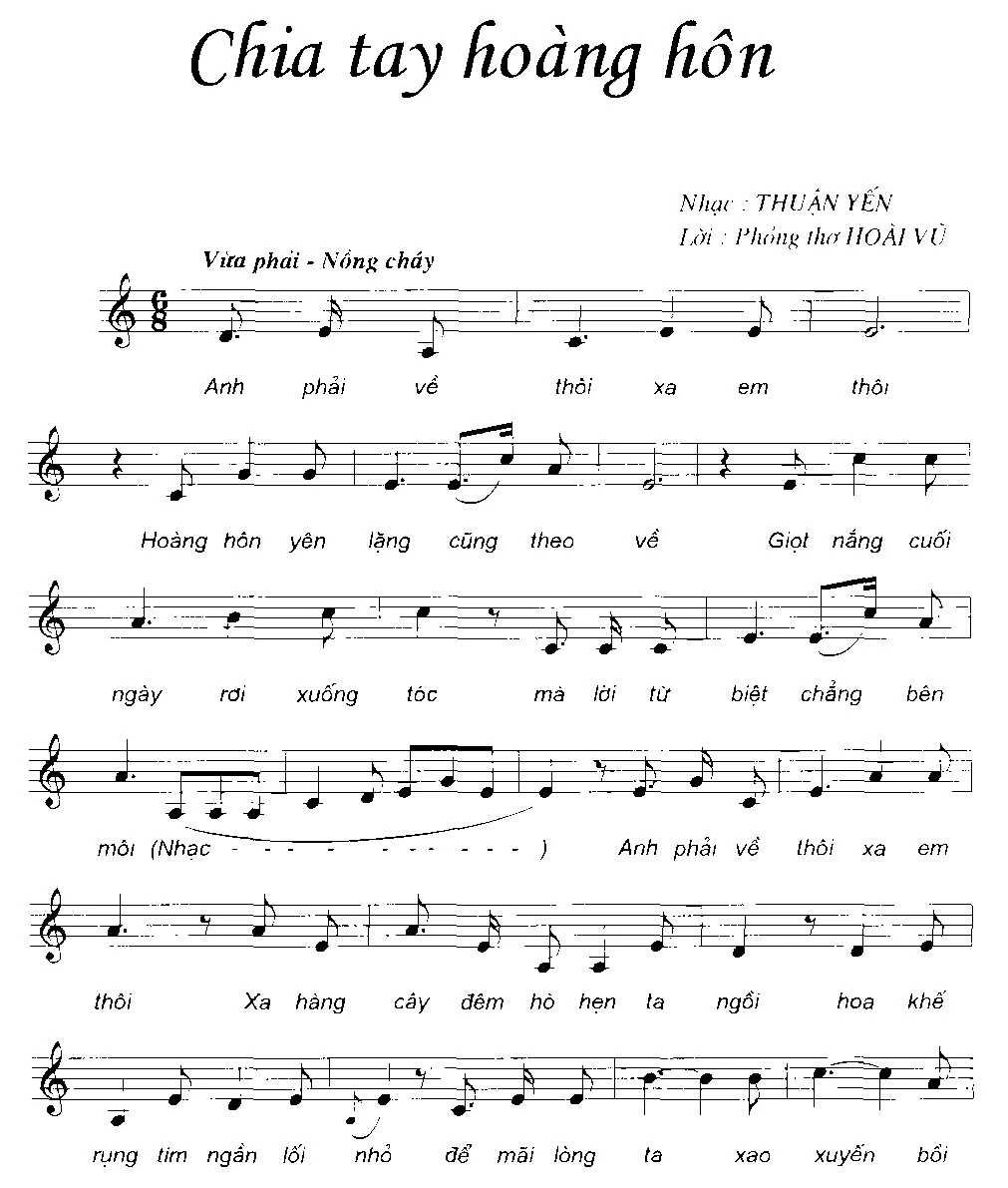 Khi giai điệu chạm sắc hoàng hôn