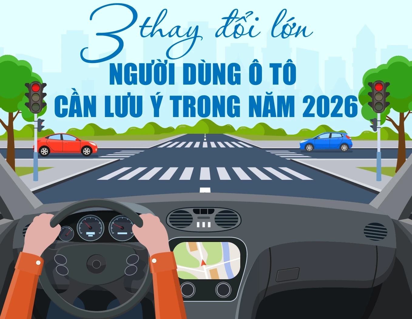 Ba thay đổi quan trọng từ năm 2026 mà người dùng ô tô cần lưu tâm
