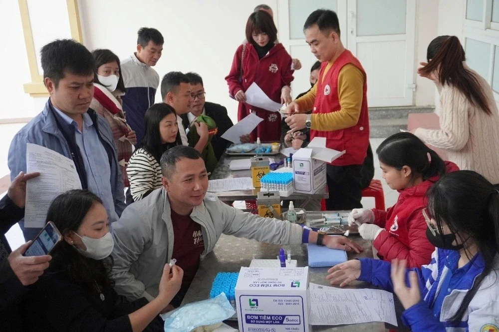 Sẽ triển khai thực hiện Chiến dịch vận động hiến máu dịp Tết Nguyên đán và Lễ hội Xuân hồng