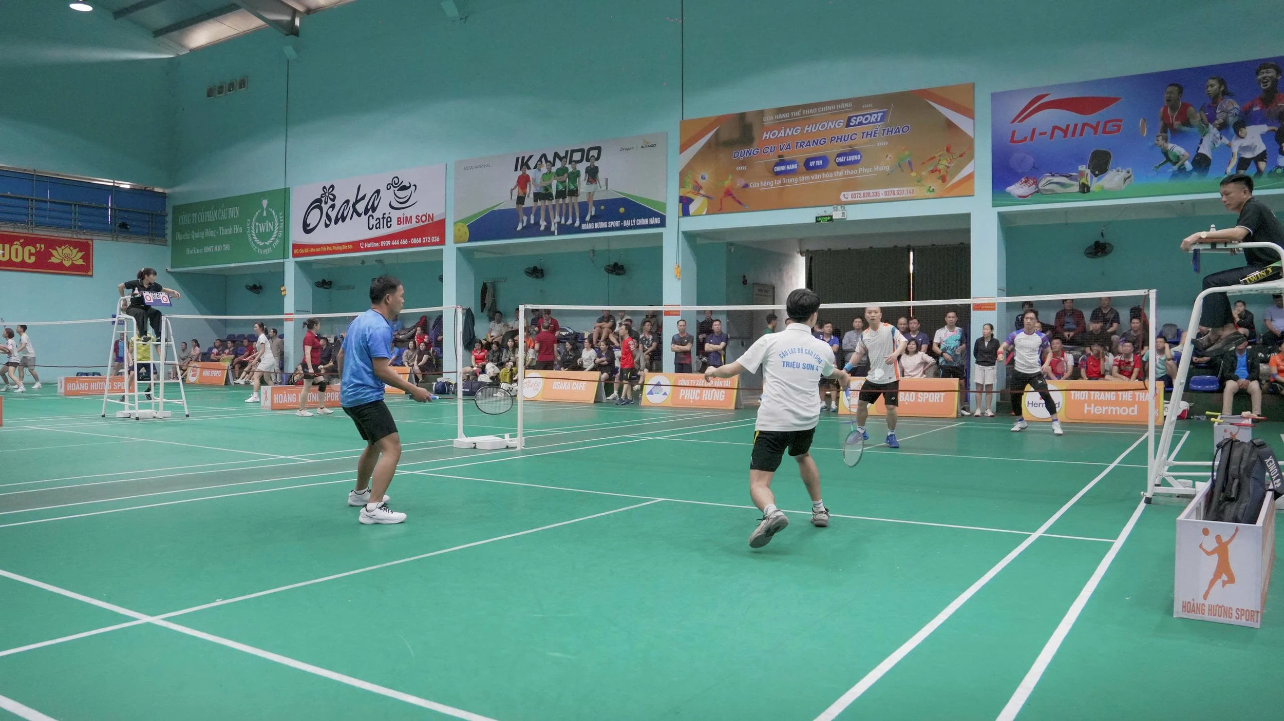 Sôi nổi Giải cầu lông các nhóm tuổi tỉnh Thanh Hoá tranh Cup Hoàng Hương Sport năm 2026