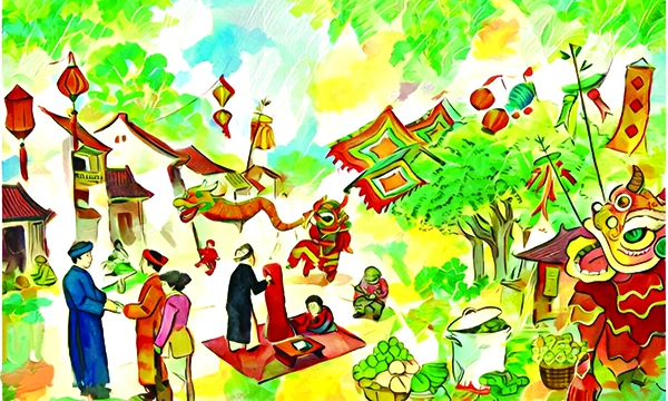 Náo nức mùa xuân về