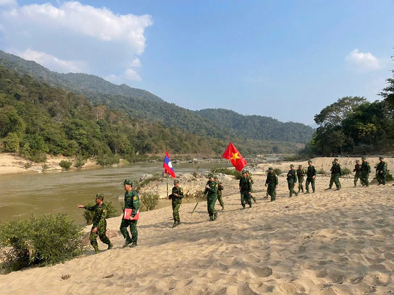 Nơi Cửa khẩu Tén Tằn