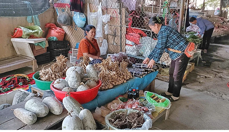 Nơi Cửa khẩu Tén Tằn