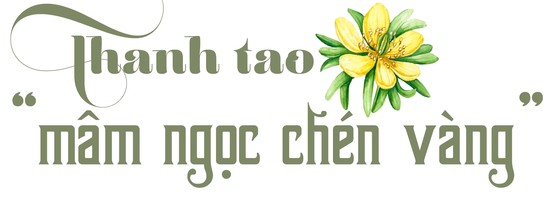 [E-Magazine] - Thanh tao thú chơi Thuỷ Tiên ngày Tết