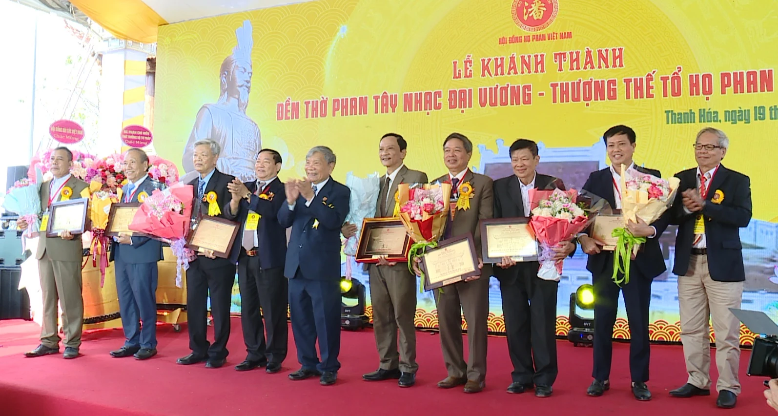 Khánh thành Đền thờ Phan Tây Nhạc Đại Vương tại xã Hà Long