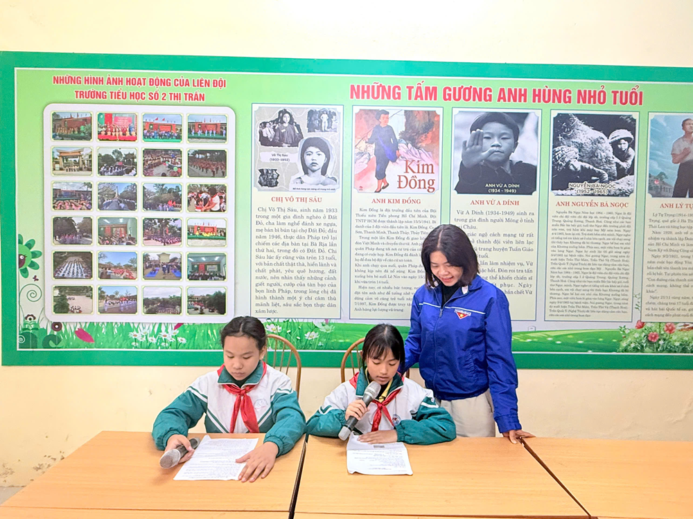 Chương trình phát thanh Măng Non - Sân chơi bổ ích cho học sinh