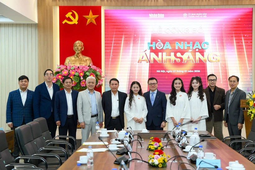 Lam Trường, Trúc Nhân, Quân A.P biểu diễn trong Hòa nhạc Ánh sáng 2026