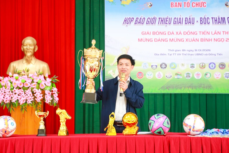 Nhiều hoạt động thể thao sôi nổi mừng Đảng, mừng Xuân tại xã Đồng Tiến