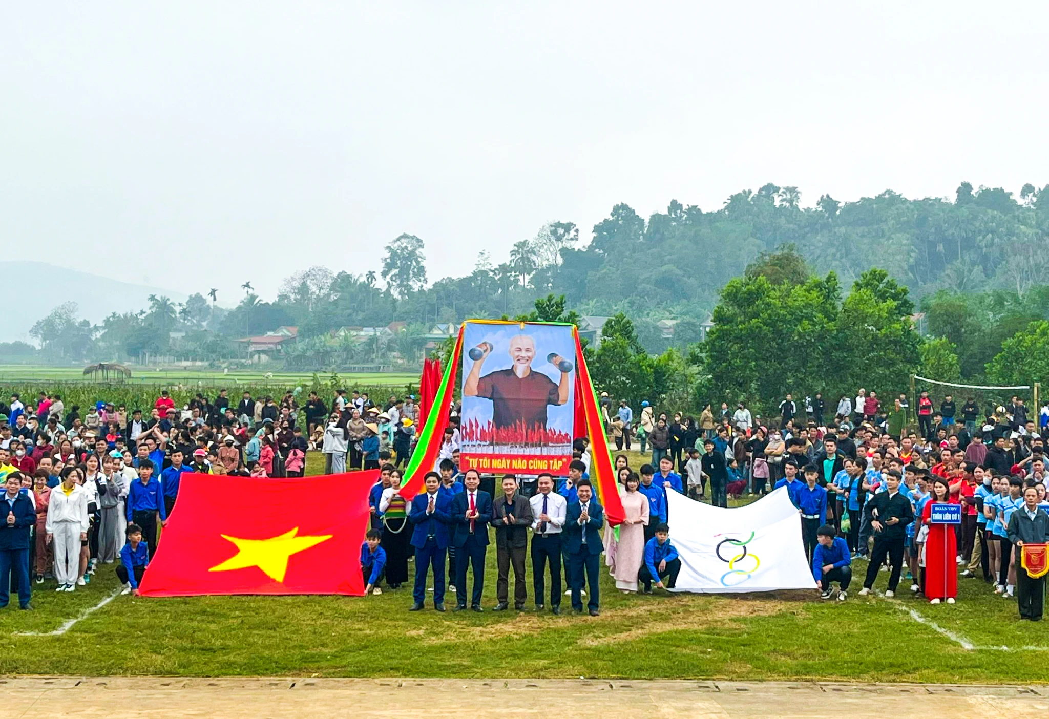 Sôi nổi Đại hội Thể dục Thể thao xã Nguyệt Ấn lần thứ I - năm 2026