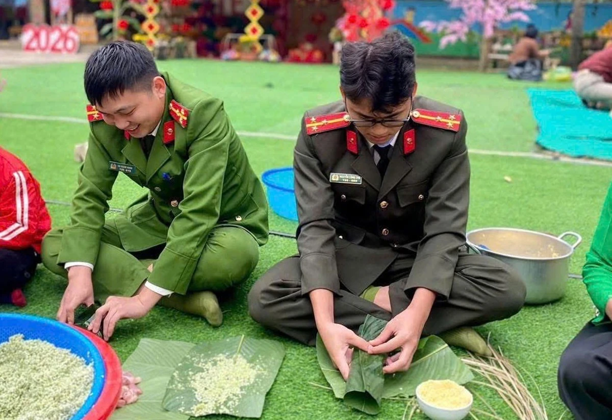  Gói vị Tết trong bánh chưng xanh