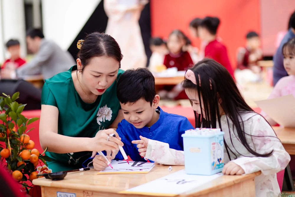 Ấm áp Xuân trong trường học