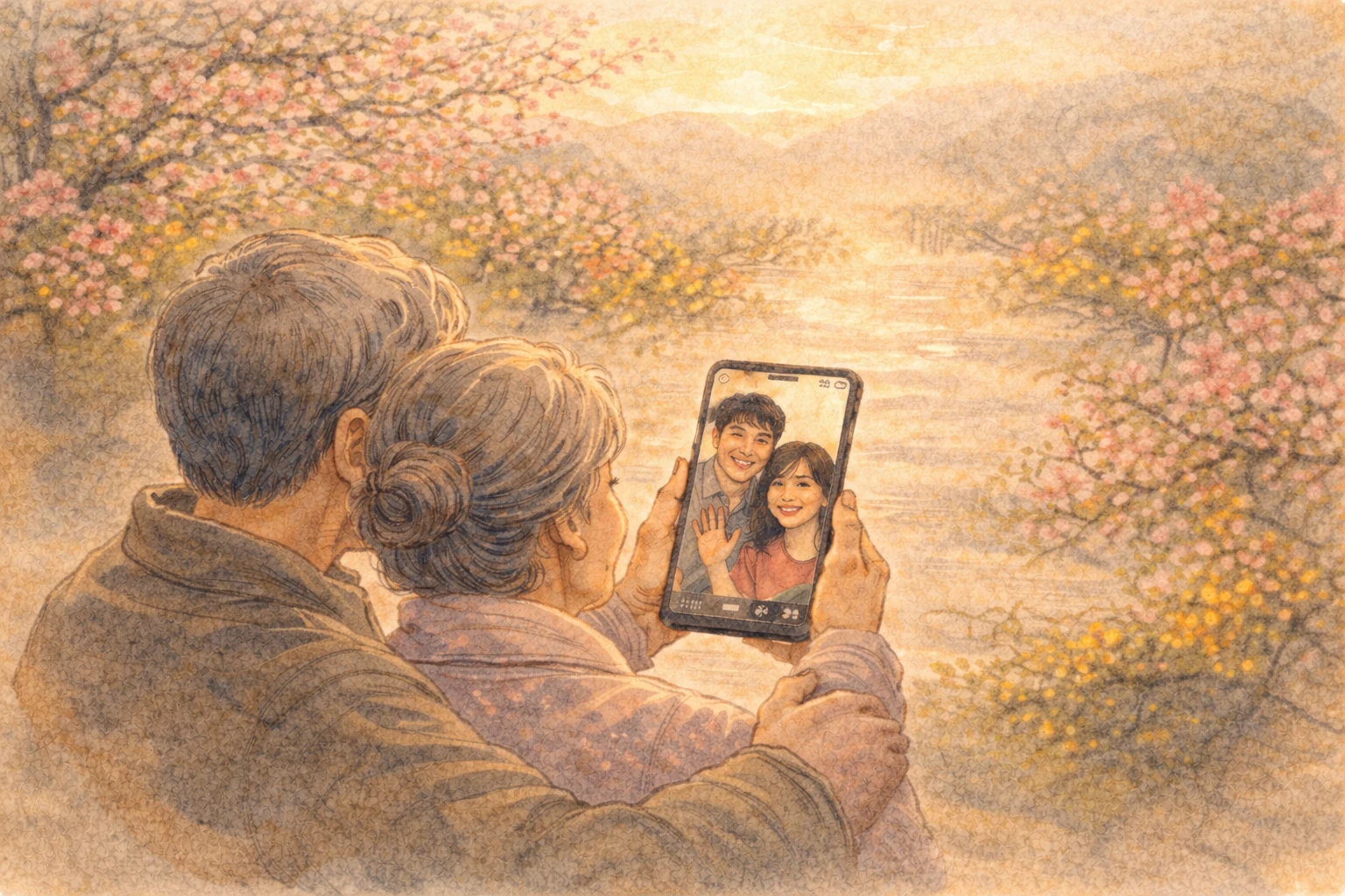 Mùa xuân hình chữ nhật