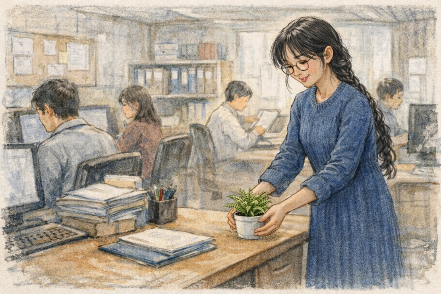 Tản văn: Lưng chừng tôi