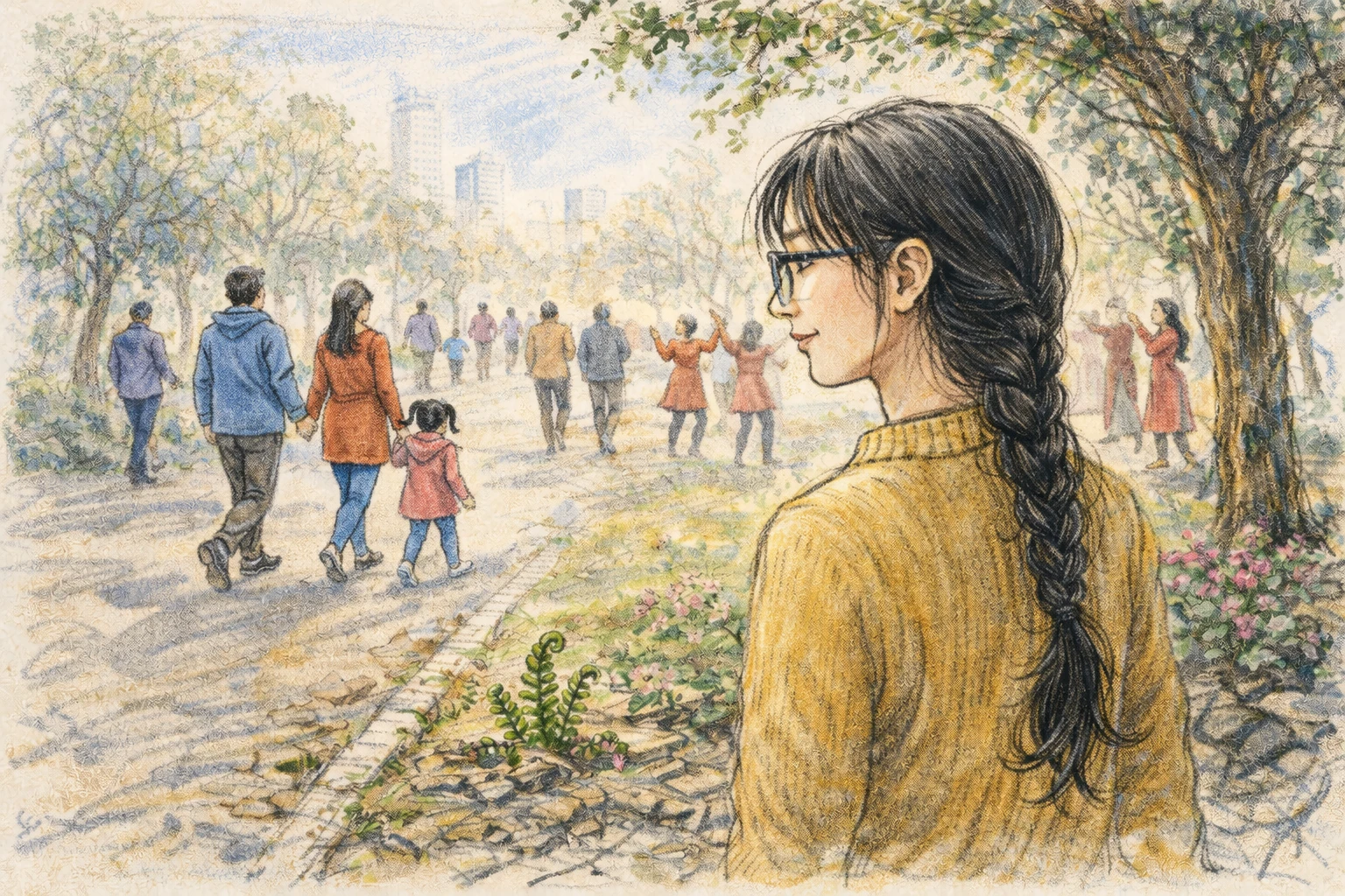 Tản văn: Lưng chừng tôi