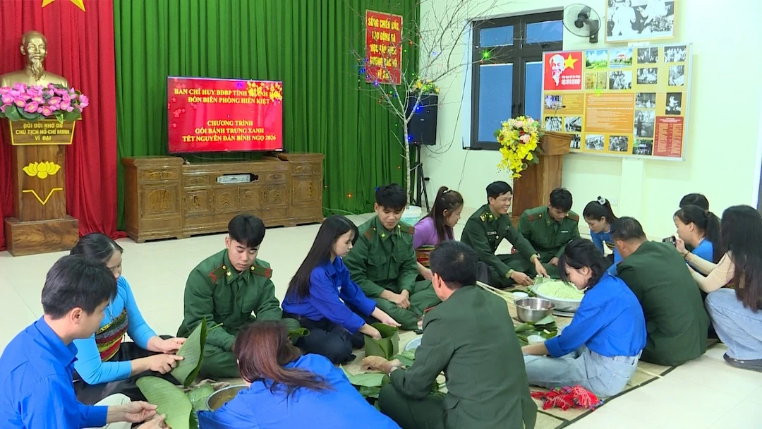 Xuân chiến sĩ nơi biên cương