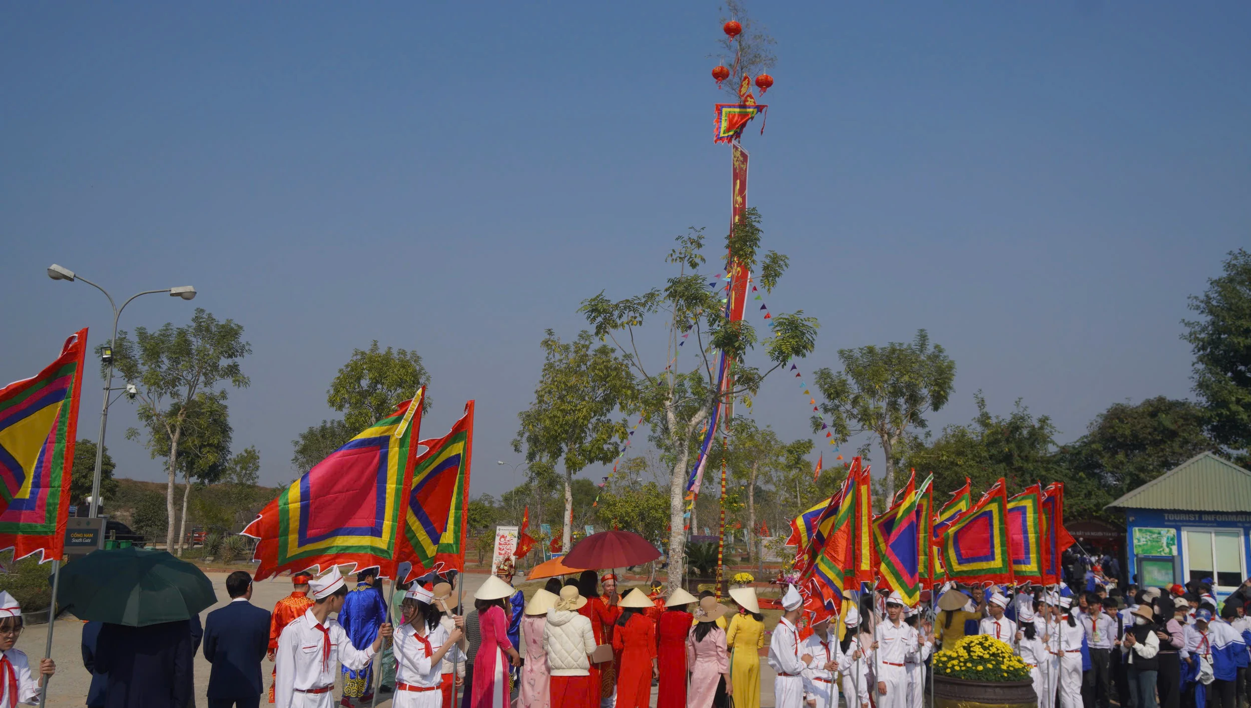 Nét đẹp trong tục dựng cây nêu ngày Tết