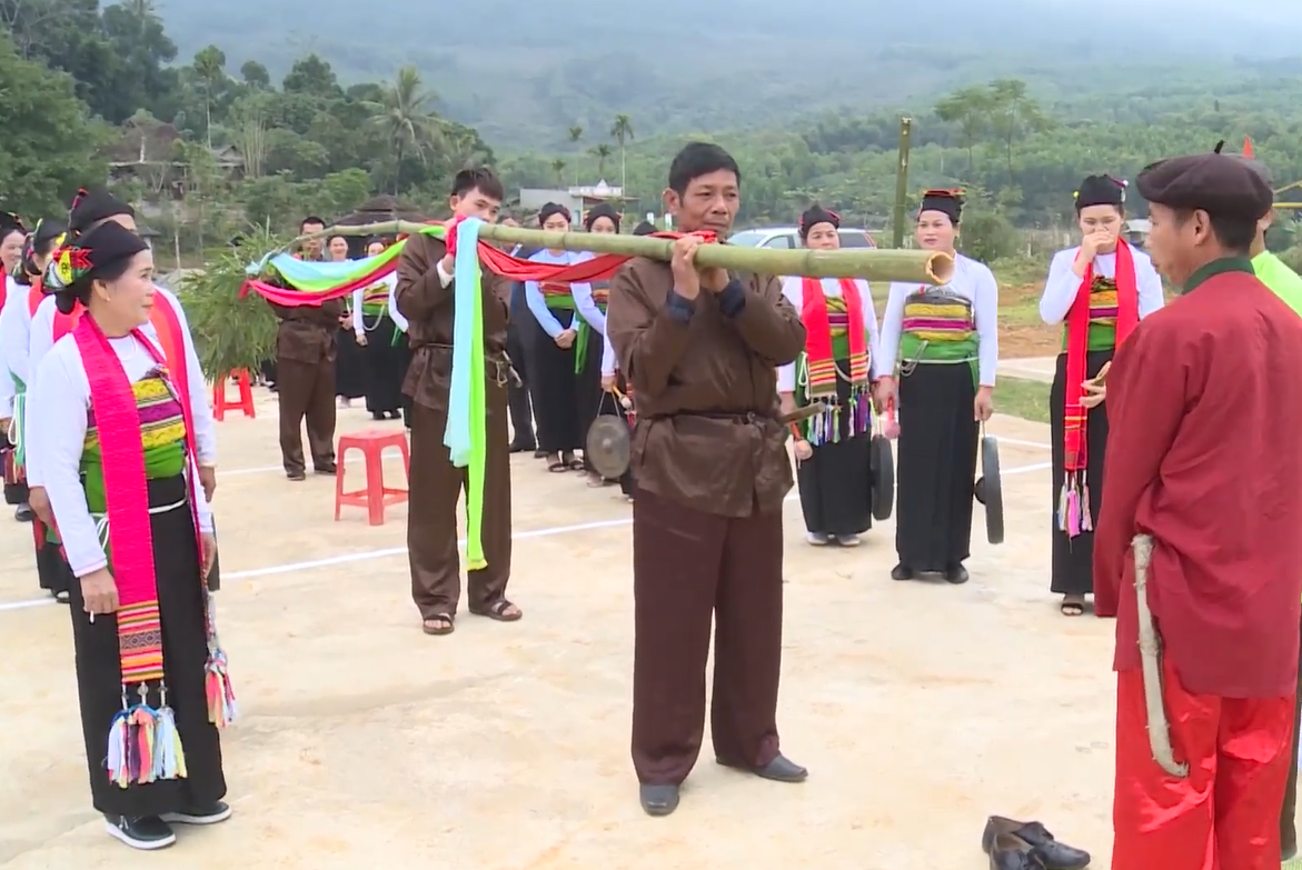 Nét đẹp trong tục dựng cây nêu ngày Tết