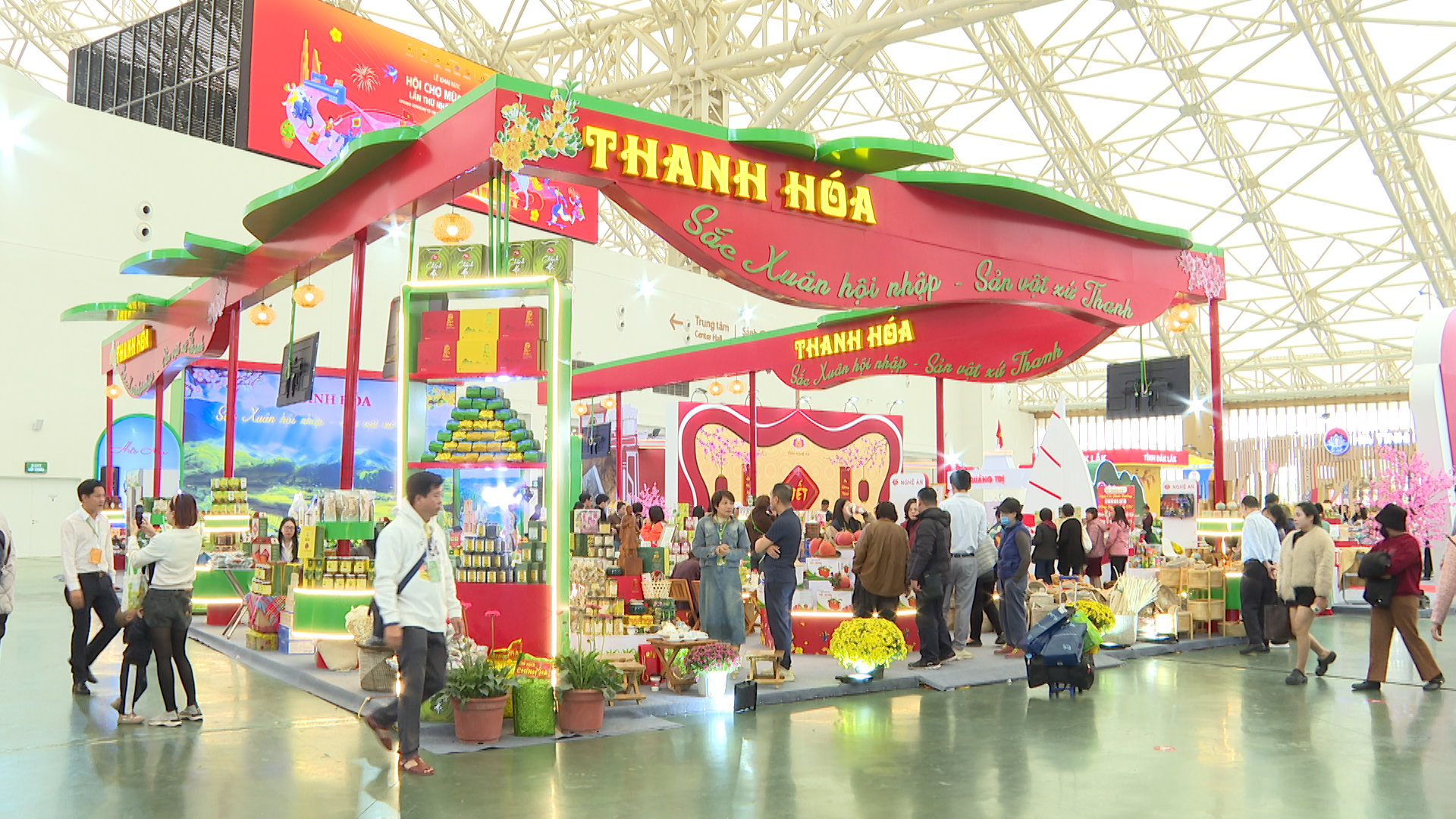 Lan tỏa thương hiệu Nông sản xứ Thanh tại Hội chợ Mùa Xuân 2026