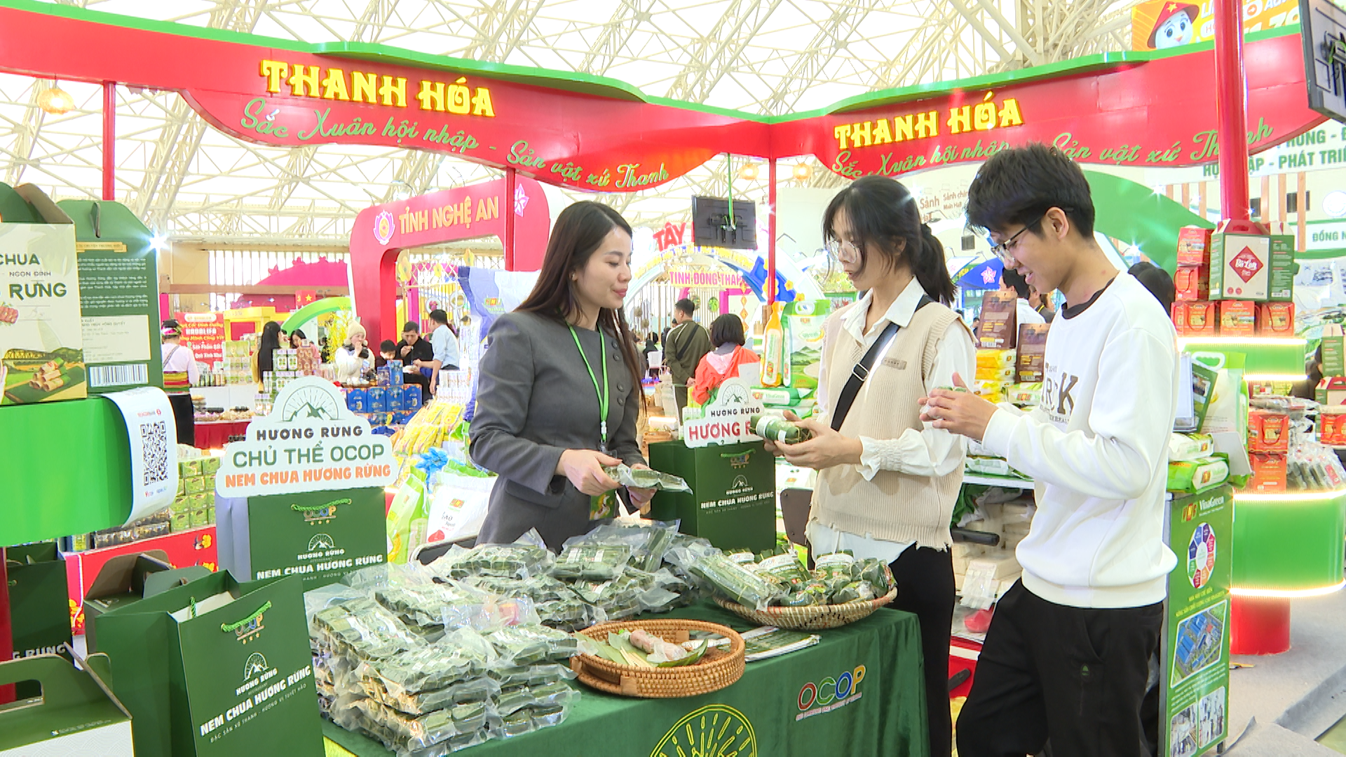 Lan tỏa thương hiệu Nông sản xứ Thanh tại Hội chợ Mùa Xuân 2026