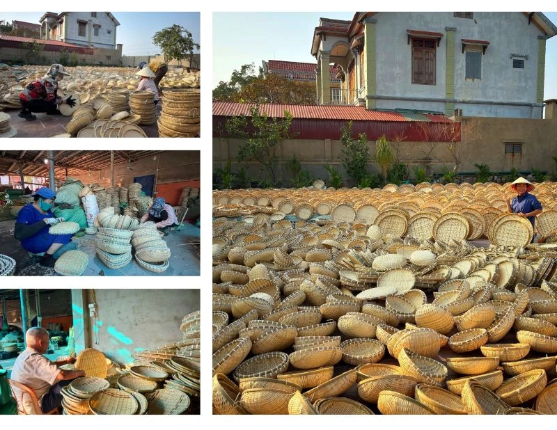 Mây tre đan và mùa Tết ấm no của làng nghề