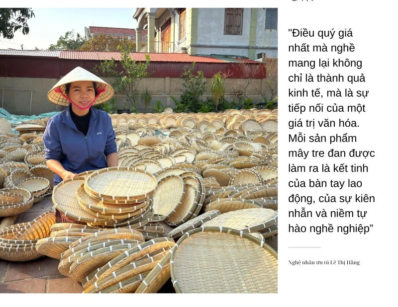 Mây tre đan và mùa Tết ấm no của làng nghề