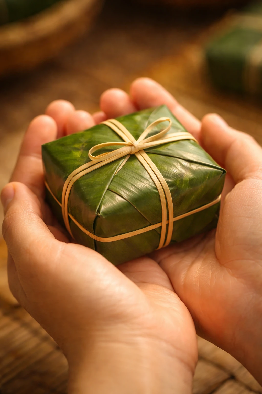 Chiếc bánh chưng “nhỏ” của tôi