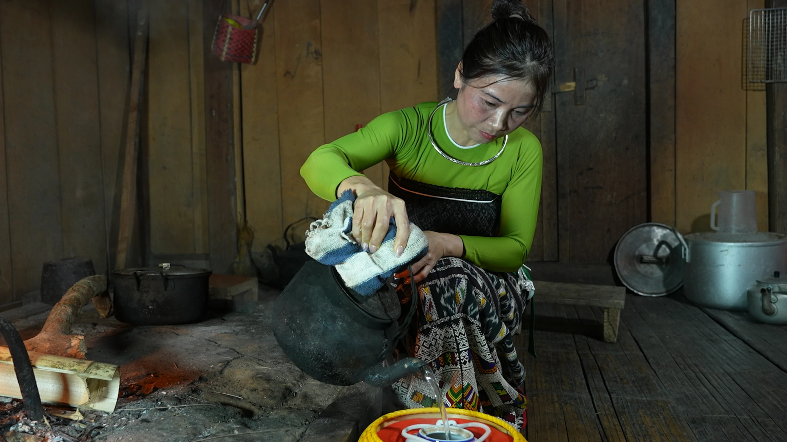 “Au nặm pí mớ” - Mỹ tục mở đầu năm mới của người Thái