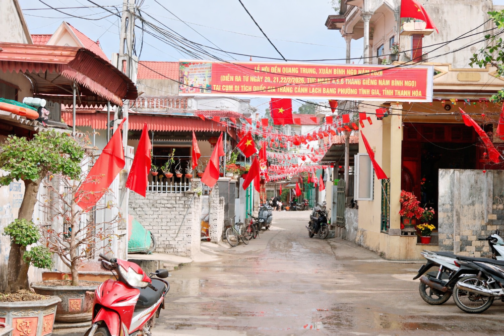 Tĩnh Gia rực rỡ đón Xuân Bính Ngọ, sẵn sàng cho Lễ hội Đền Quang Trung