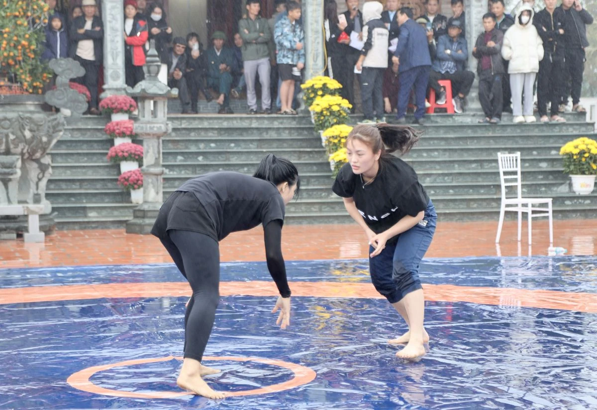 Hoằng Châu: Rộn ràng hội vật truyền thống và các trò chơi dân gian đầu xuân