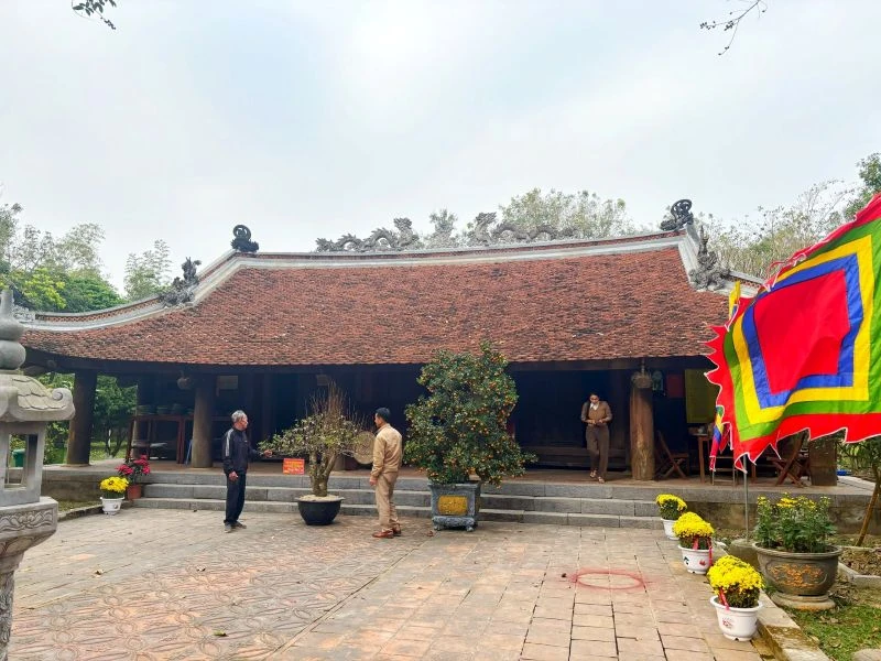 Sắc xuân nơi làng cổ