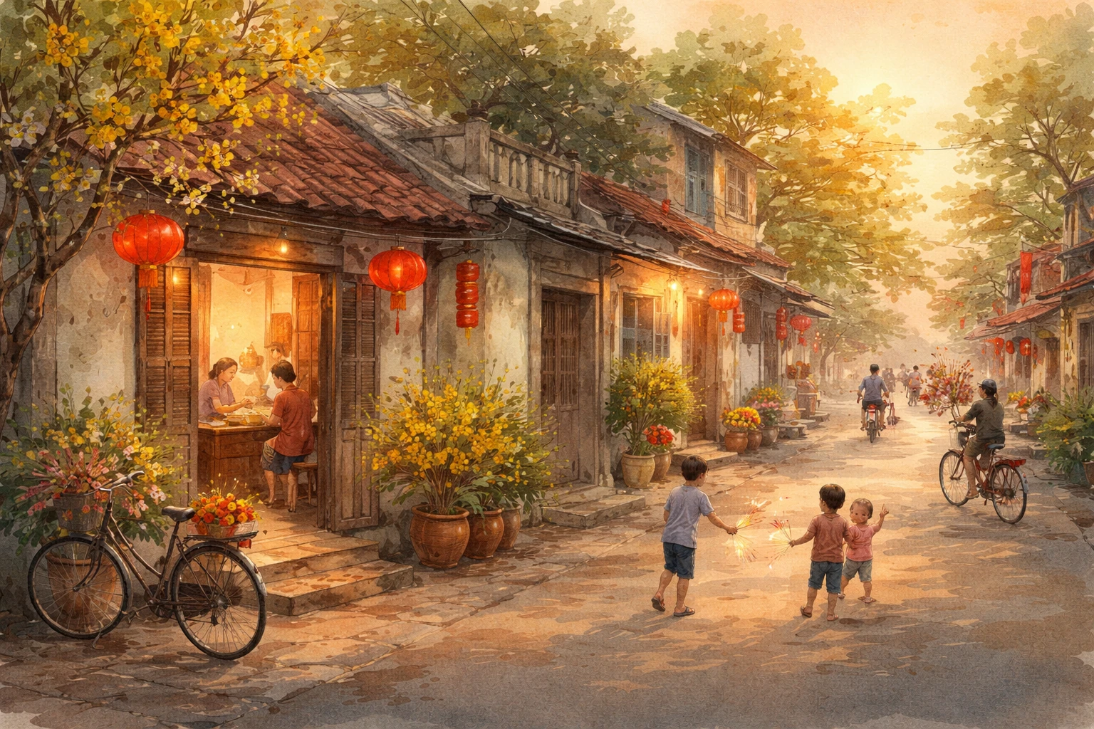 Chiều 30 Tết – lòng tĩnh giữa phố thưa