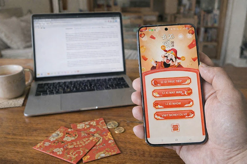 Tết không dùng tiền mặt - khi phong bao lì xì bước vào kỷ nguyên số