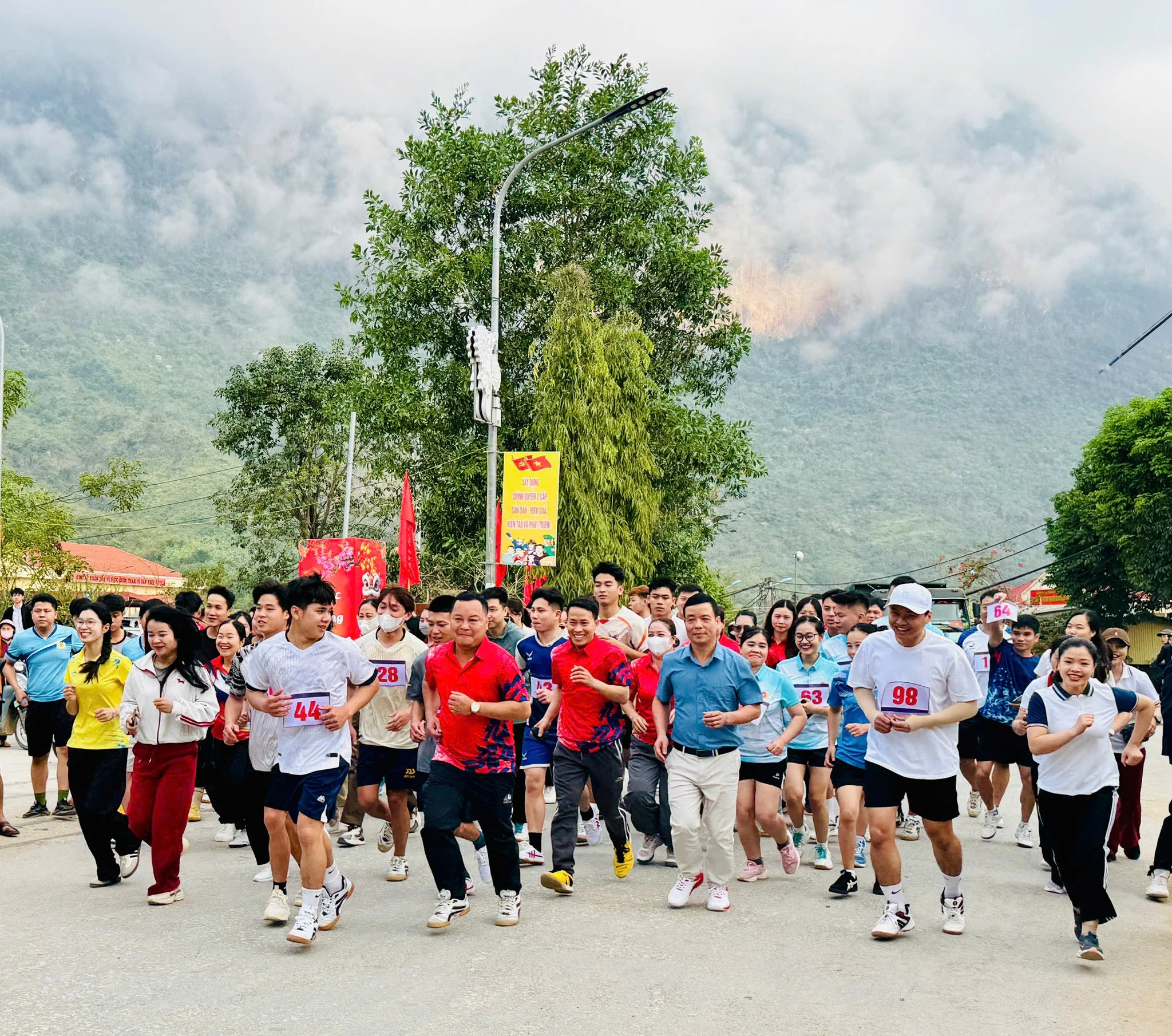 Hội thi thể thao mừng Đảng, mừng Xuân và Ngày chạy Olympic vì sức khỏe toàn dân năm 2026 xã Mường Lát