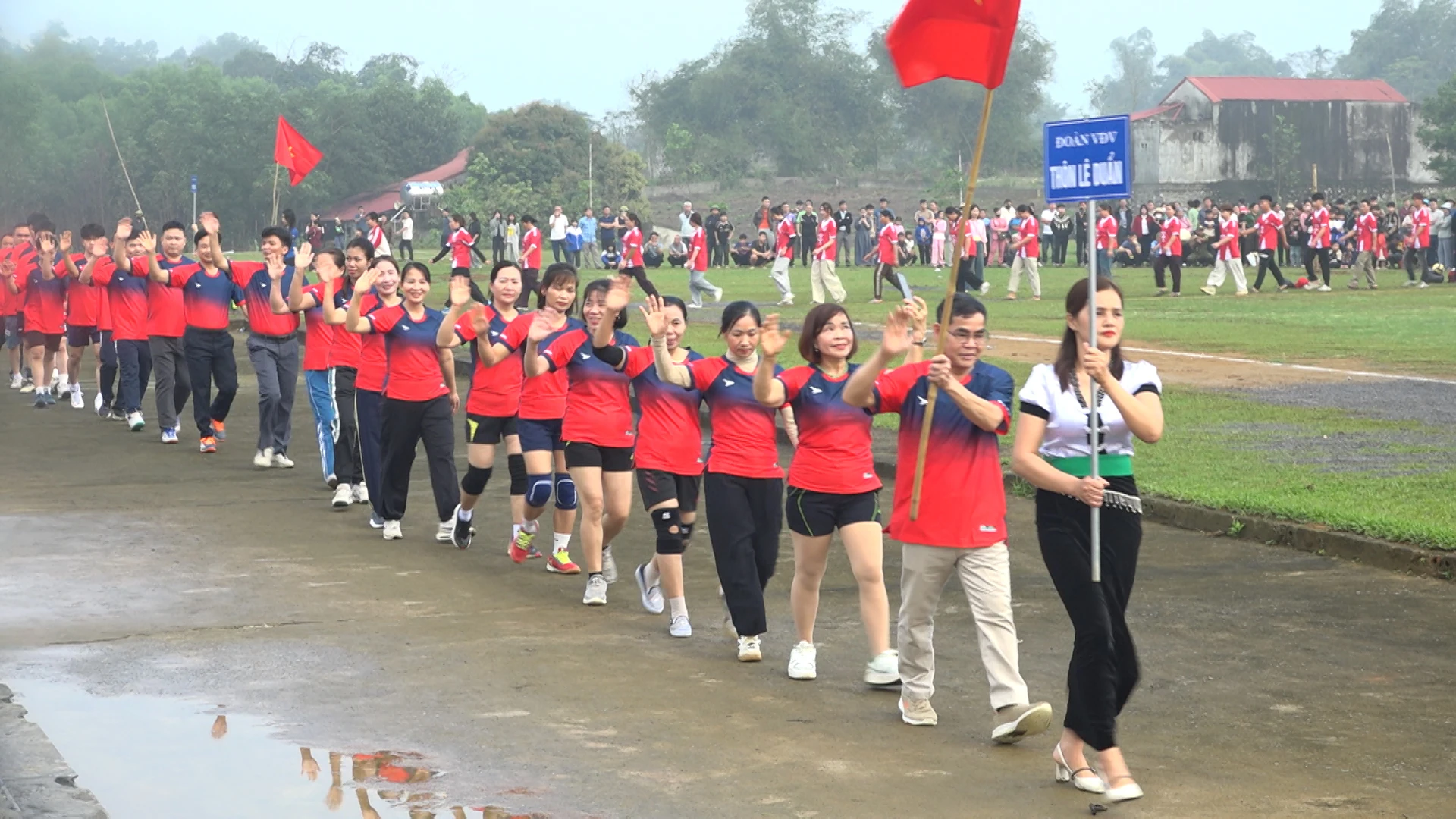 Hơn 1.000 vận động viên tham dự Đại hội TDTT xã Ngọc Lặc lần thứ I, năm 2026