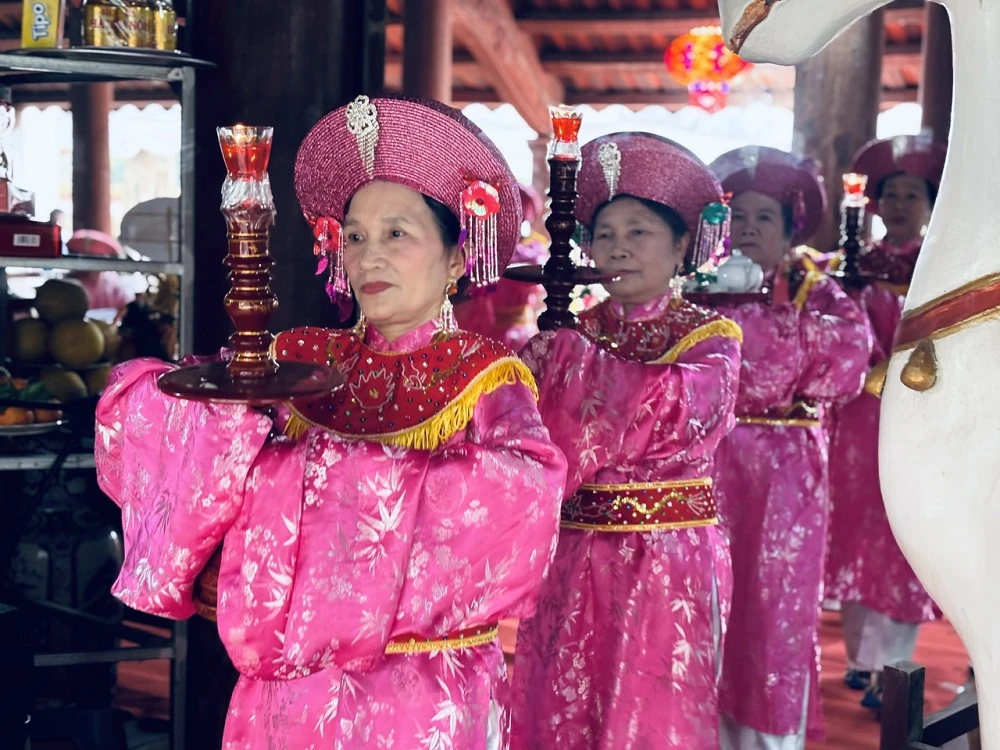 Về đình Cự Lộc nghe chuyện về Đức Thánh mẫu Ngô Thị Nương Nương