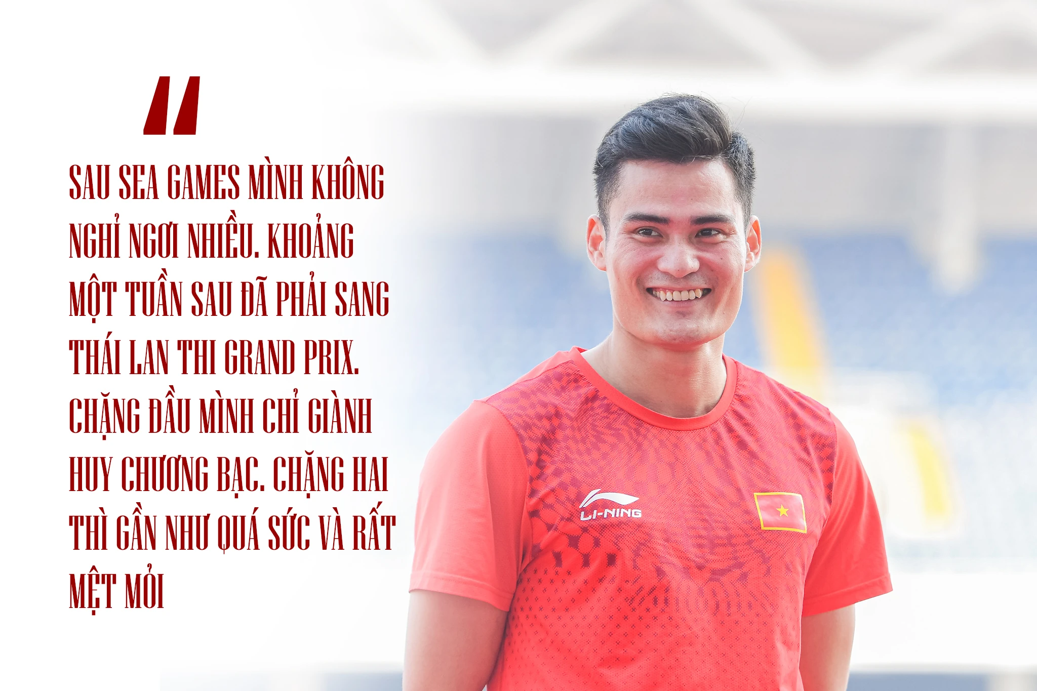 “ Soái ca” điền kinh Việt Nam và dấu mốc lịch sử tại Grand Prix châu Á