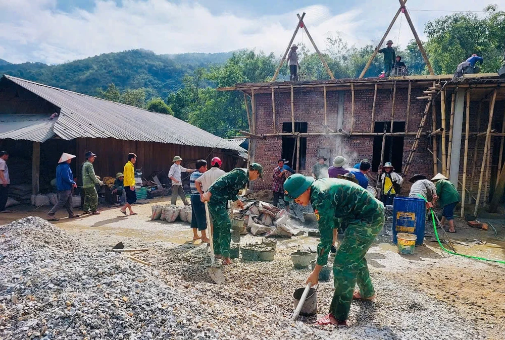 Ấm áp “Nhà đồng đội” của người lính mang quân hàm xanh