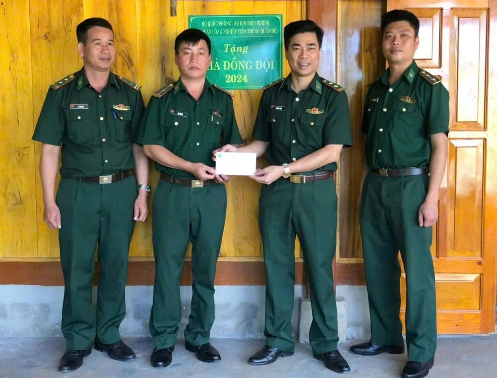 Ấm áp “Nhà đồng đội” của người lính mang quân hàm xanh