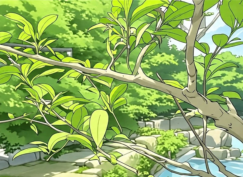 Nhành xuân khẽ cựa mình